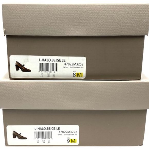 Franco Sarto Halo Snake Print Leather Square Toe Mary Jane Pump, 8 & 9 - Picture 11 of 11